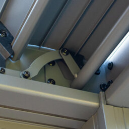 BPS Access Solutions Deluxe Aluminium Pergola - 3X3M Bps Deluxe Full Aluminium Pergola With Dual Zone Roof - thumbnail 8