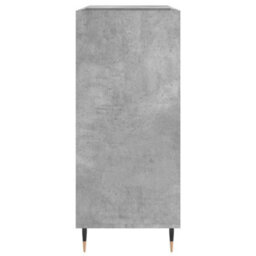 Walplus Record Cabinet Concrete Grey 84.5X38X89 Cm Engineered Wood - thumbnail 5