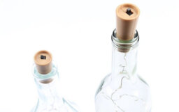 20 Led Wine Bottle Cork String Lights 2M Multicolour Battery Powered - thumbnail 2