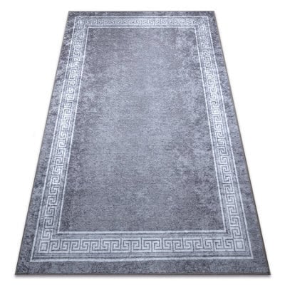 RugsX Miro 51317.807 Washing Carpet Frame, Greek Anti-Slip - Grey  200X290 Cm - image 1