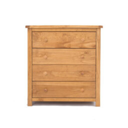 Cabinet Bits Lugo 4 Drawer Chest Of Drawers Wood Knob - thumbnail 1