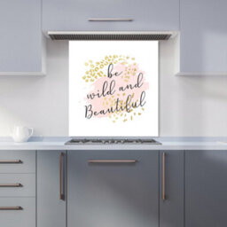 Warren Reed Designer Be Wild And Beautiful Premium Glass Kitchen Splashback W600mm X H750mm - thumbnail 6