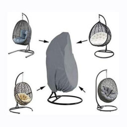 Waterproof And Dustproof Oxford Hanging Chair Cover For Patio, Rocking Chair, Floating Grey - thumbnail 1