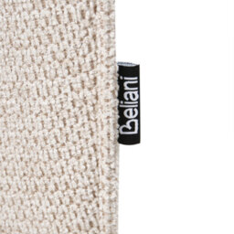 Beliani Set Of 2 Dining Chairs Swivel Coso Fabric Light Beige - thumbnail 8