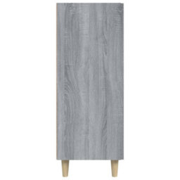 Berkfield Sideboard Grey Sonoma 69.5X34X90 Cm Engineered Wood - thumbnail 6