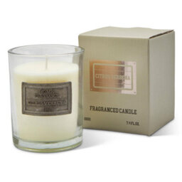 Taylor & Brown 220G Citrus Verbena Candle Fragrance Scented Candles In Glass Jar Assorted Relaxing Home Fragrance Xmas Gift Pack