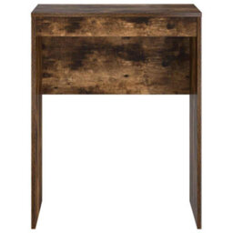 Berkfield Writing Desk Smoked Oak Engineered Wood 60 X 40 X 76 Cm Durable - thumbnail 4