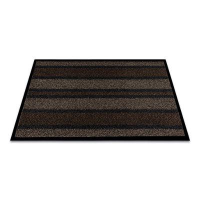 RugsX Doormat Arizona 401 Antislip, Outdoor, Indoor, Gum - Brown 90X150 Cm - image 1