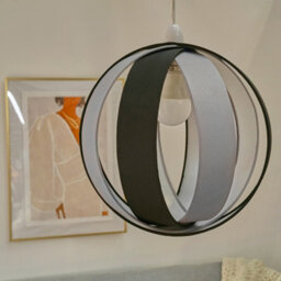 Valuelights J90 Black Ceiling Shade And Bulb (D)29Cm - thumbnail 3