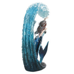 Anne Stokes Water Elemental Sorceress Collectable Figurine Light Blue/navy (One Size) - thumbnail 2