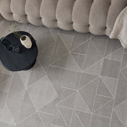 The Rugs Carmel Grey Abstract Area Rug And Runner Non Shedding, Stain Resistant, Soft - thumbnail 7