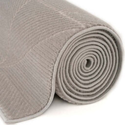 The Rugs Carmel Grey Abstract Area Rug And Runner Non Shedding, Stain Resistant, Soft - thumbnail 5