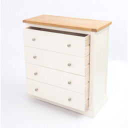 Cabinet Bits Castelli 4 Drawer Chest Of Drawers Chrome Knob - thumbnail 4