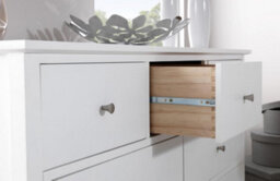 Statement Furniture Edward Hopper White 3 Over 4 Chest Of Drawers - thumbnail 6