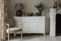 Statement Furniture Edward Hopper White 3 Over 4 Chest Of Drawers - thumbnail 5