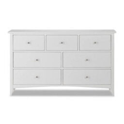 Statement Furniture Edward Hopper White 3 Over 4 Chest Of Drawers - thumbnail 3
