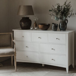 Statement Furniture Edward Hopper White 3 Over 4 Chest Of Drawers - thumbnail 9