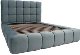 Stratus Interiors Cloud Bed Fabric Cubed Platform Bed Optional Storage - Small Double - Gas Lift Ottoman Storage - thumbnail 2