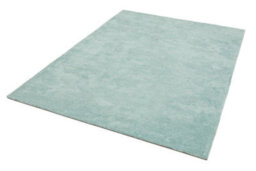 Duck Egg Modern Plain Easy To Clean Rug For Bedroom & Living Room-120Cm X 170Cm - thumbnail 3