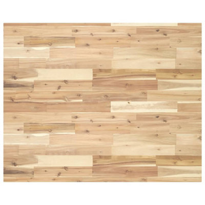 Berkfield Desk Top Untreated 100X80X4 Cm Solid Wood Acacia - image 1