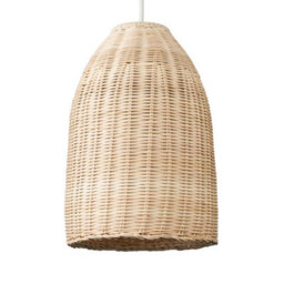 Valuelights Rattan Brown Dome Ceiling Shade And Bulb (D)21Cm - thumbnail 8