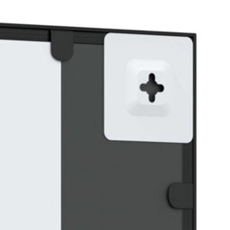Vidaxl Wall Mirror Black 50X100 Cm Rectangle Iron - thumbnail 6