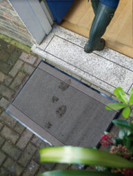 Jml - Magic Carpet Small Grey Easily Soaks Up Water, Moisture, Mud And Dirt - thumbnail 6