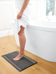 Jml - Magic Carpet Small Grey Easily Soaks Up Water, Moisture, Mud And Dirt - thumbnail 5