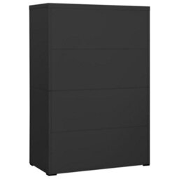 Berkfield Filing Cabinet Anthracite 90X46X134 Cm Steel - thumbnail 4