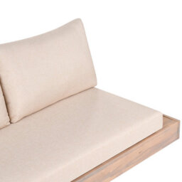 Beliani Garden Sofa 3 Seater Marettimo Certified Acacia Wood Beige - thumbnail 7