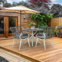 Bravich Nissi Outdoor 5-Piece Rattan Dining Set - thumbnail 1