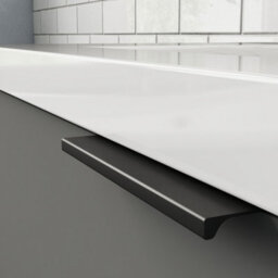 Probaty Bathrooms Vanity Unit Matte Anthracite Mdf,600X385X850mm,wall Mounted,3 Drawer With Artificial Stone Square Basin - thumbnail 8