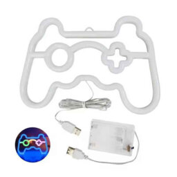 Game Room Neon Sign 25X16.5Cm - Colorful Led Wall Light With Usb & Dimmable Switch For Bedroom Or Gaming Setup - thumbnail 4