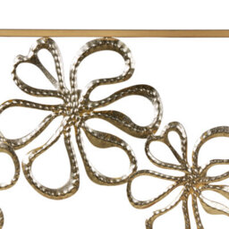 Beliani Wall Decor Flower Cerium Metal 31 Cm Gold - thumbnail 5