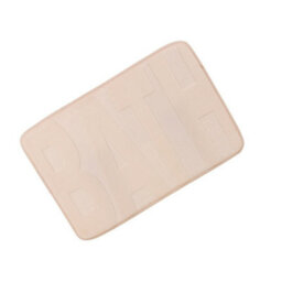 Urbn-Living Cream - Bath-Text Design Bath Mats - thumbnail 1