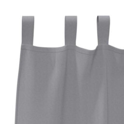 Berkfield Modern Curtains With Curtains 2 Pcs Light Grey 175 X 140 Cm Polyester - thumbnail 5