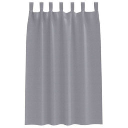 Berkfield Modern Curtains With Curtains 2 Pcs Light Grey 175 X 140 Cm Polyester - thumbnail 4