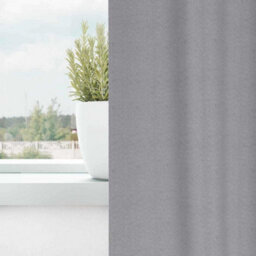 Berkfield Modern Curtains With Curtains 2 Pcs Light Grey 175 X 140 Cm Polyester - thumbnail 3