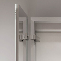 Affine Modern Bathroom Mirror Cabinet Ip44 Rated Led Illuminated Wall Mounted 600 X 700 - thumbnail 7