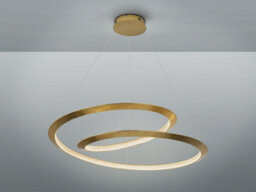 Luminosa Lighting Luminosa Eternity Integrated Led Pendant Ceiling Light Gold Dimmable 3000K Remote Control - Uk Stock - thumbnail 4