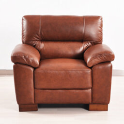 Furniture Instore Dalmore Genuine Leather Tan 3+1 Seater Sofa Set - thumbnail 6
