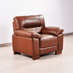 Furniture Instore Dalmore Genuine Leather Tan 3+1 Seater Sofa Set - thumbnail 8