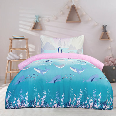 Smart Living Fun & Cosy Kids' Duvet Cover With Pillowcase & Fitted Sheet Complete Set - image 1