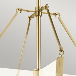 Luminosa Lighting Luminosa Kichler Calters Integrated Led Pendant Ceiling Light Champagne Gold, 3000K - thumbnail 5