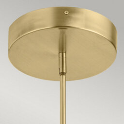 Luminosa Lighting Luminosa Kichler Calters Integrated Led Pendant Ceiling Light Champagne Gold, 3000K - thumbnail 4