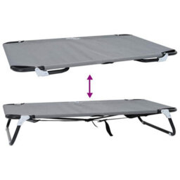 Walplus Light Grey Dog Bed, 90X55X18Cm, Oxford Fabric & Steel Frame - Includes 1 Dog Bed - thumbnail 8