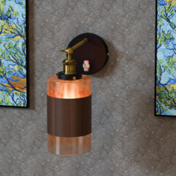 Vintage Wall Light With Adjustable Arm White And Brown Glass Shade On/off Switch Wall Lighting Fixtures Industrial Wall Sconce - thumbnail 9