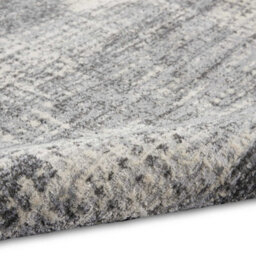 Grey Beige Modern Easy To Clean Abstract Rug For Dining Room Bedroom And Living Room-244Cm X 305Cm - thumbnail 3