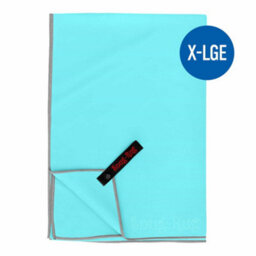 Snug Rug Microfibre Beach Towel Super Absorbent Quick Drying Lightweight Extra Large Xl 200 X 90Cm - Crystal Sea Blue - thumbnail 1