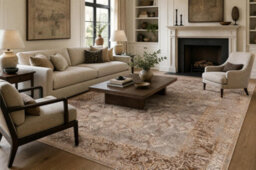 RugsX Carpet Wool Nain Ornament, Frame, 1631/51655 Grey Brown  200X300 Cm - thumbnail 5
